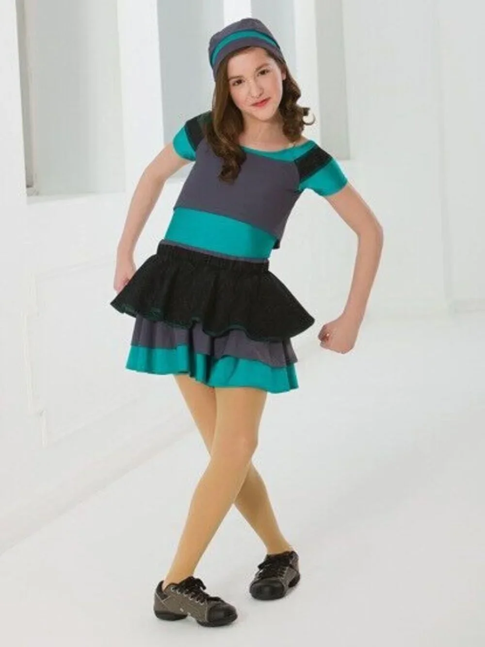 Revolution Dancewear Costume Girls Child Large 2 Pc Let It Roll Style # 635